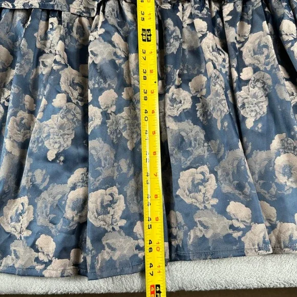 Lulus Babydoll Midi Dress Womens Medium Blue Lovely Bliss Y2K Whimsical Fairy - Picture 7 of 7